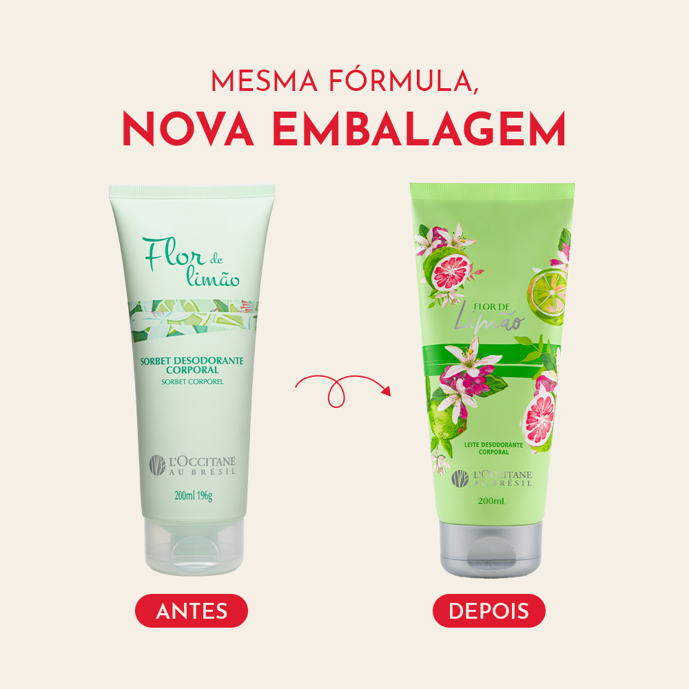 Leite Desodorante Corporal Flor de Lim&atilde;o 200mL, ,  large image number 4